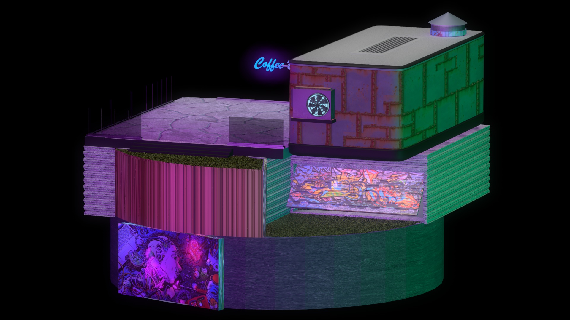 Rendering meines Projektes